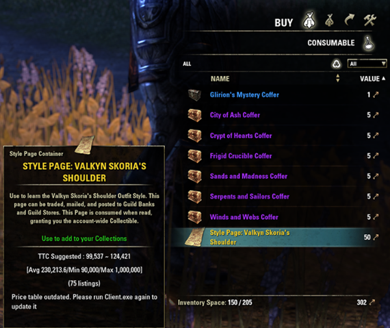Undaunted Style Pages eso